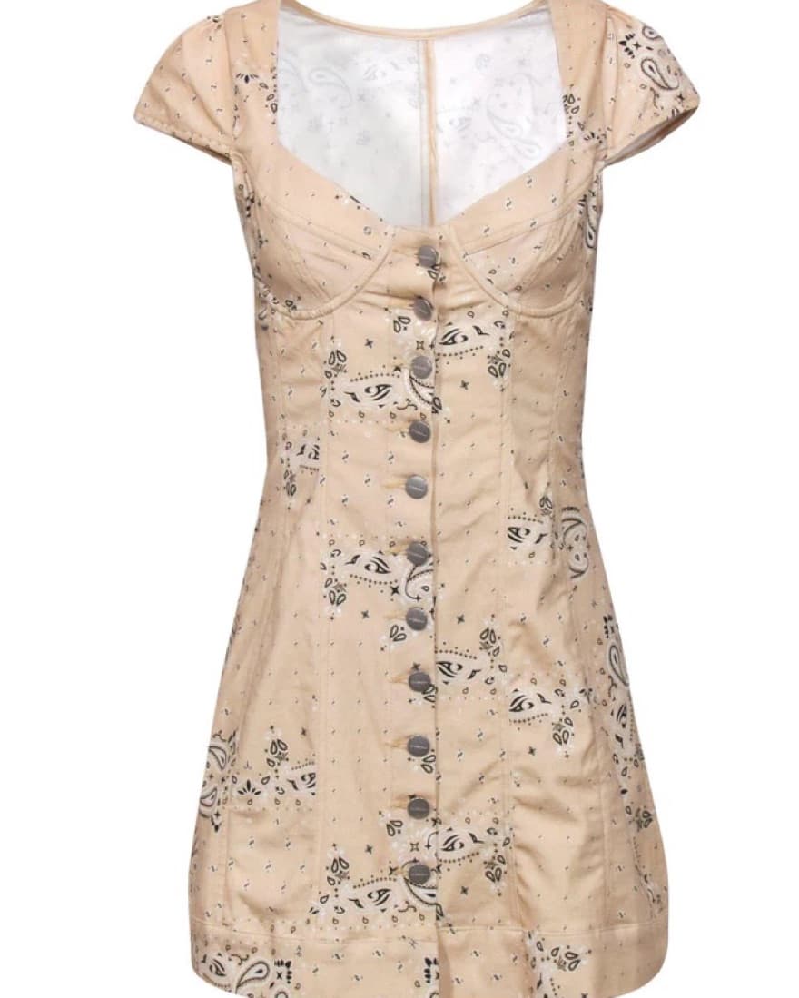 Miaou Button Up Dress - Image 1