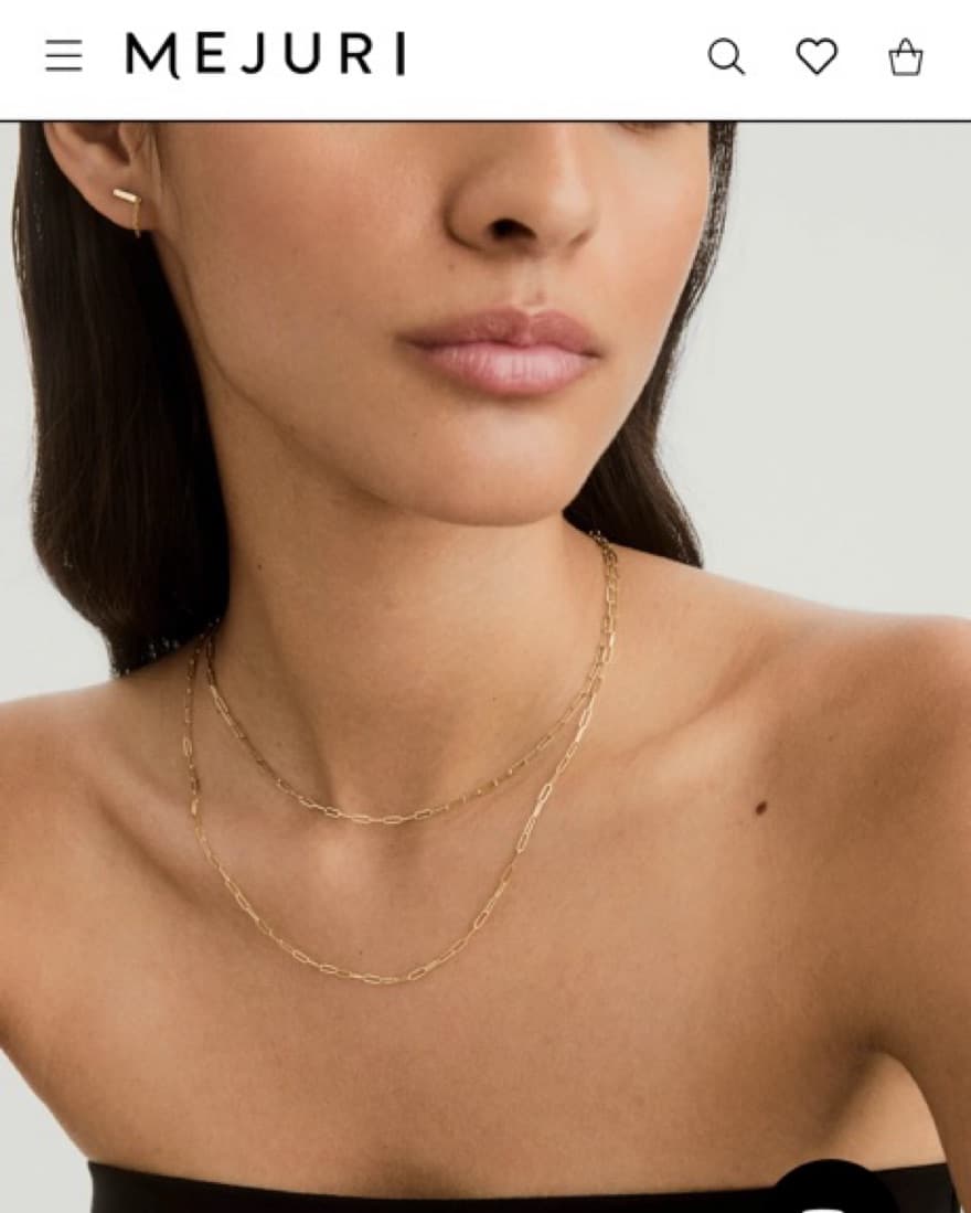 Mejuri Boyfriend Bold Chain Gold  - Image 3