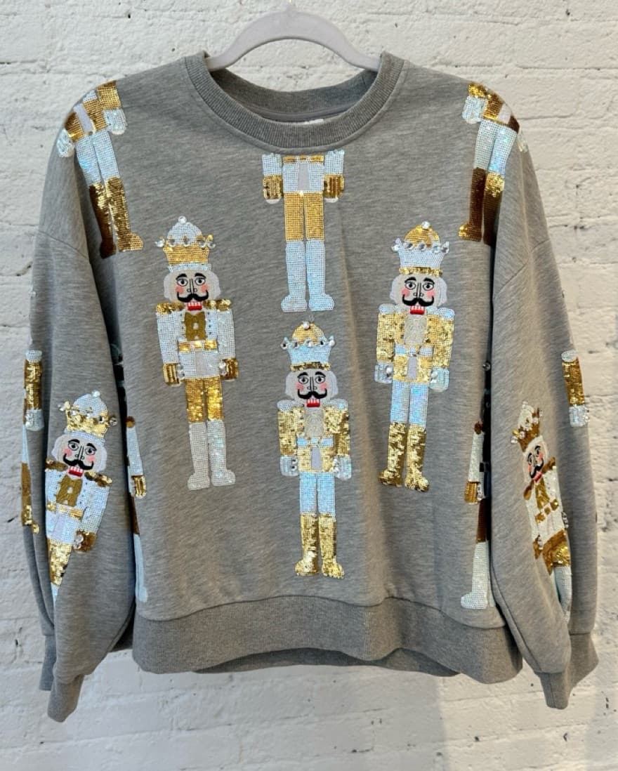 Queen of Sparkles Nutcracker Sweatshirt  - Image 1