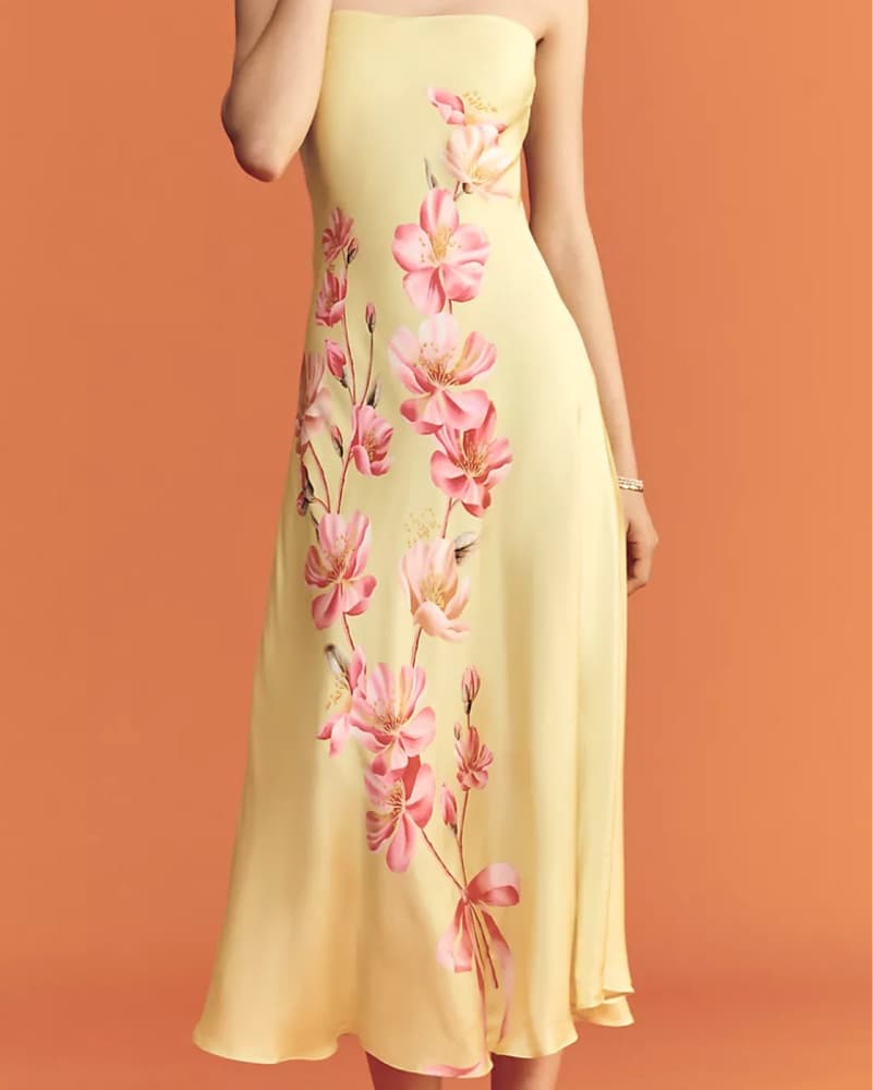 Farm Rio X Anthropologie Floral Dress - Image 2