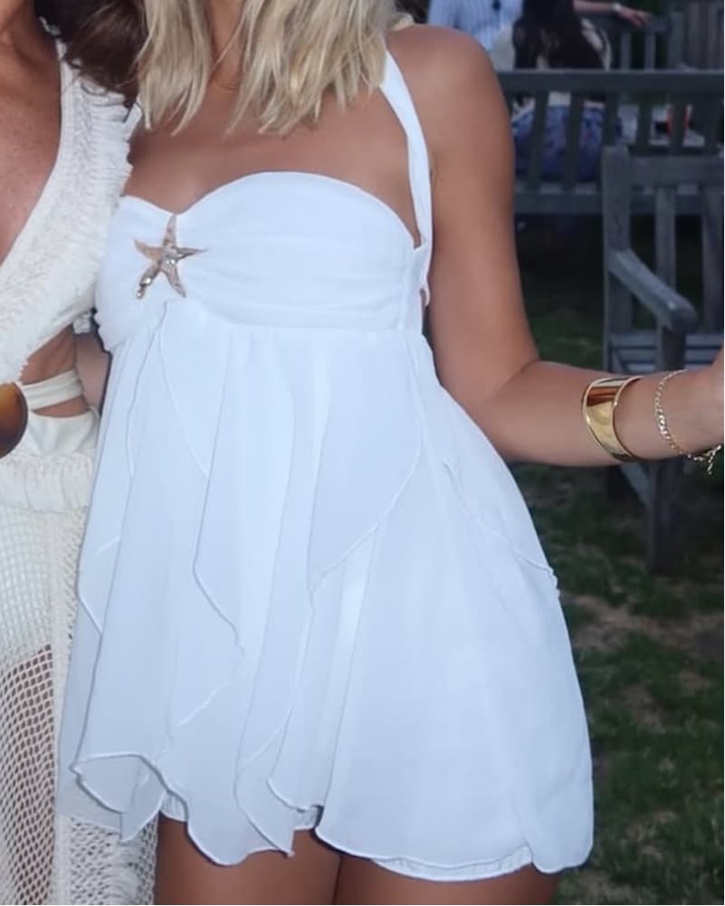 White starfish top - Image 2