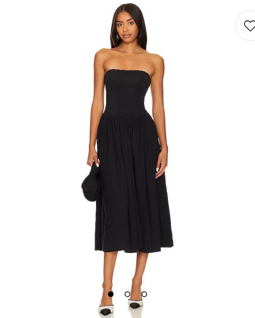 Free People Onda Drop-Waist Tube Midi - Image 1
