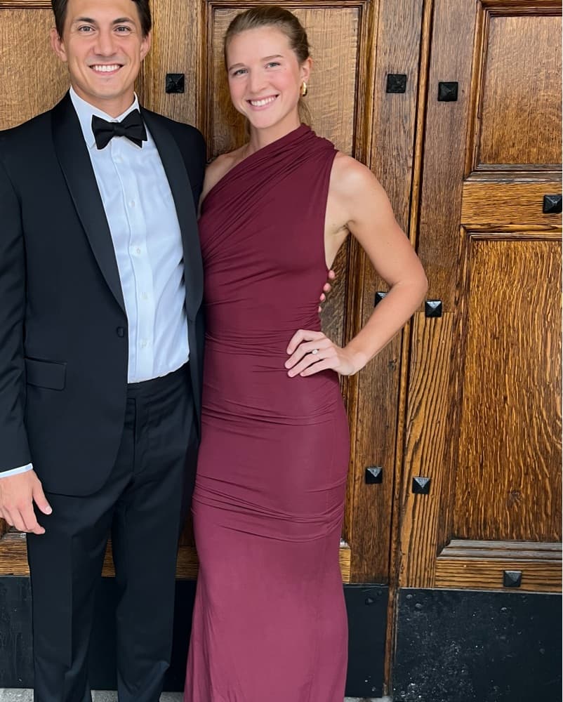 Entire Studios Maroon Gown - Image 3