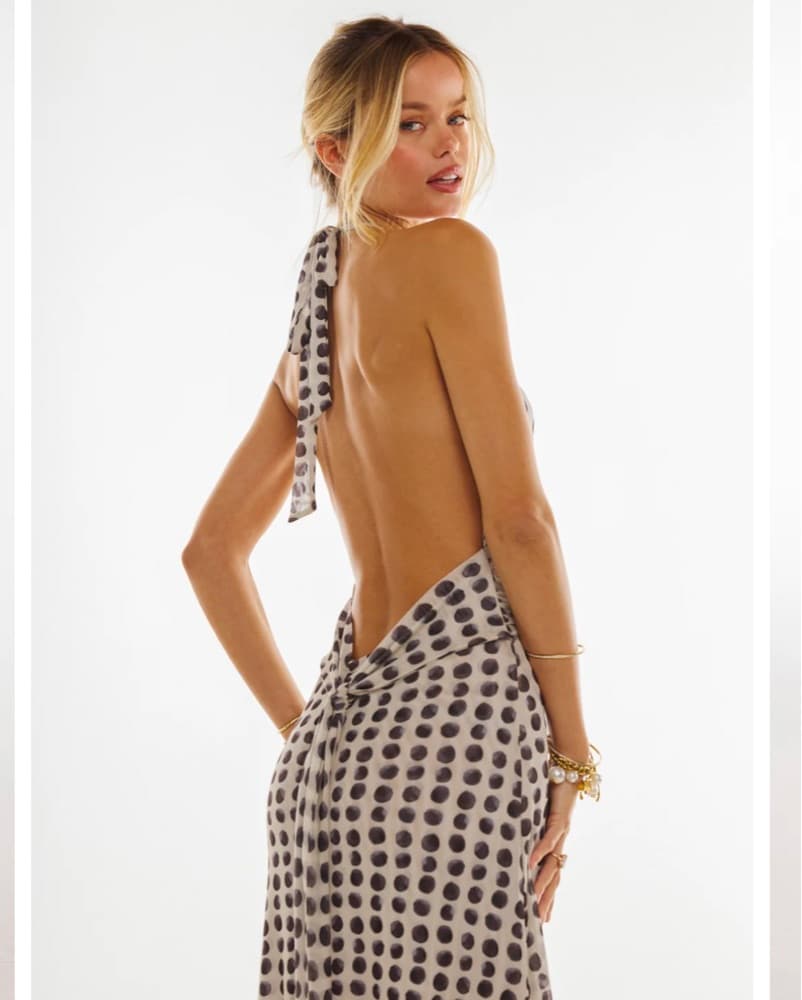 SHOP RESA CHELSEA MAXI DRESS IN ECLIPSE - Image 4
