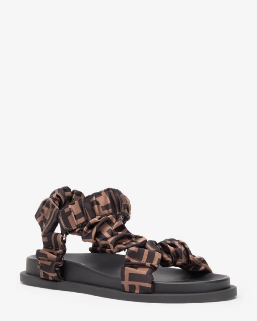 Fendi Silk Sandals - Image 3