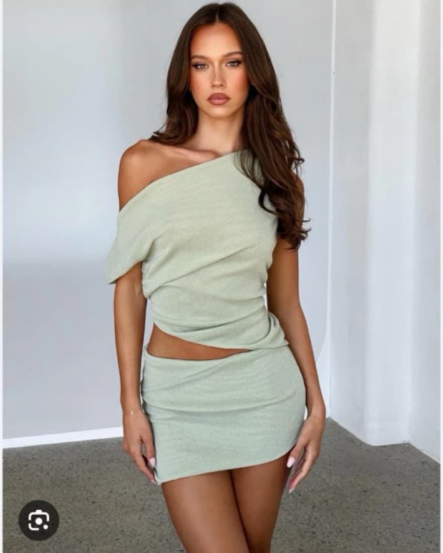 Tiger Mist Cobi Green Skirt And Top Set  - Image 1