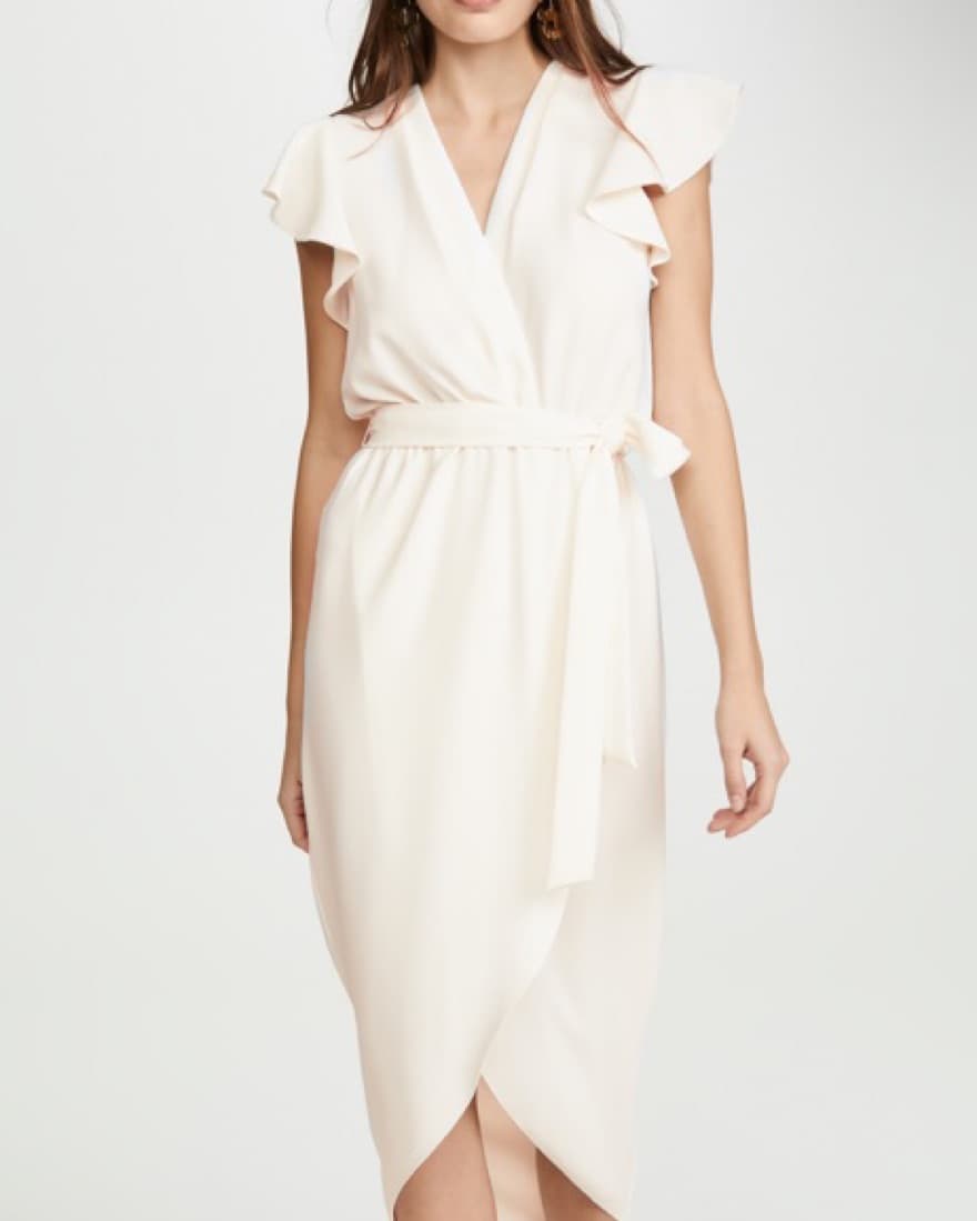Amanda Uprichard Ivory Dress - Image 1