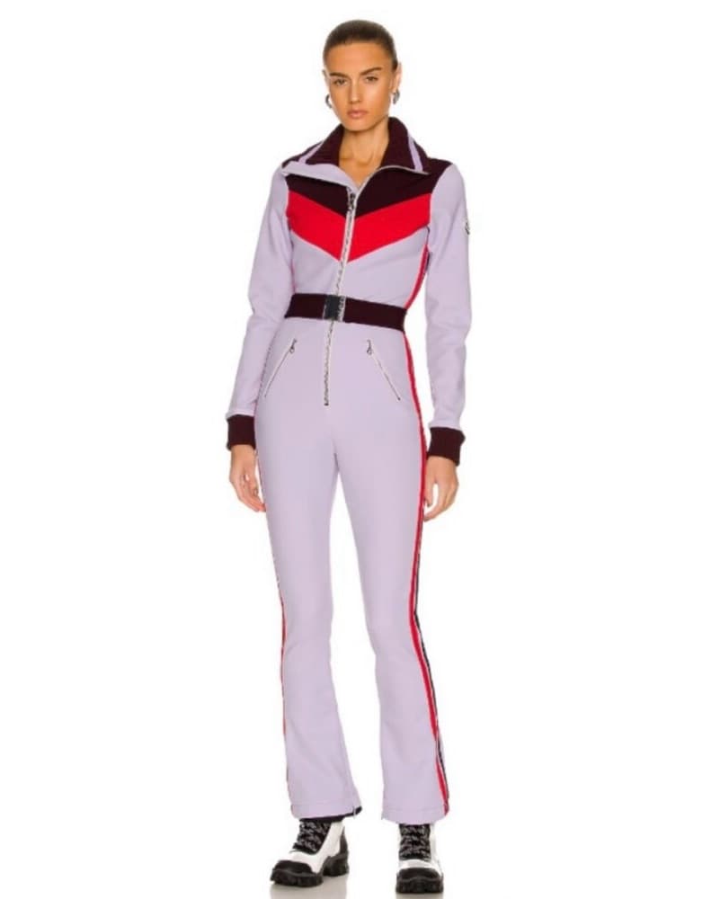 Cordova Purple Flared Ski Suit - Image 2