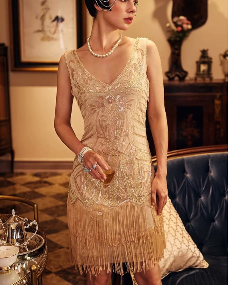 Flapper Dress / Great Gatsby  - Image 2