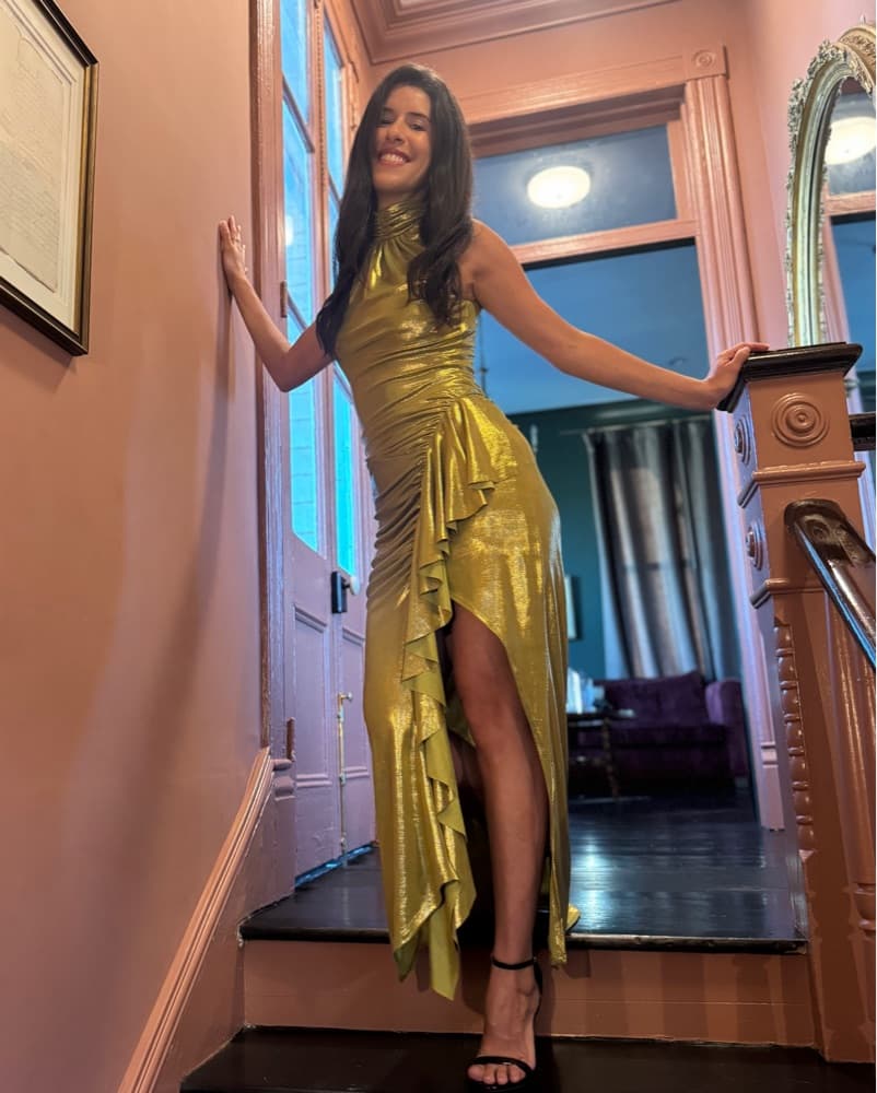 PatBo Green Dress - Image 4