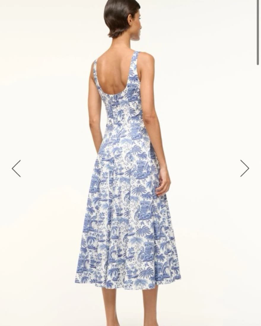 Staud Floral Dress - Image 3