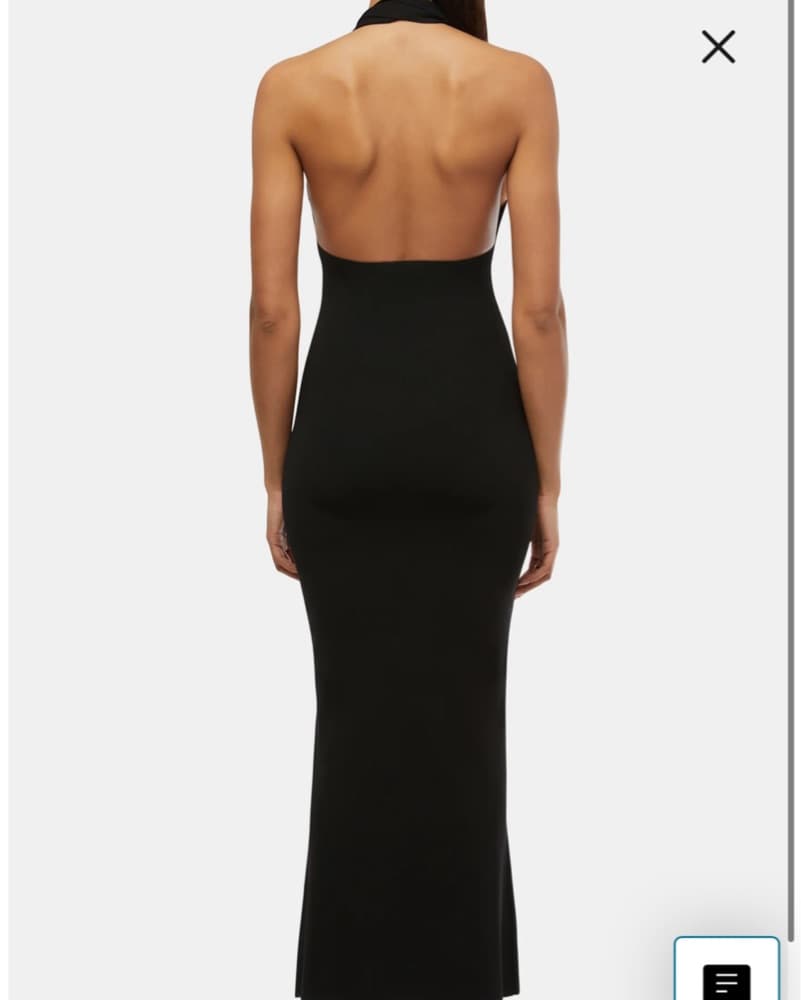 Black We Wore What Halter Dress - Image 2