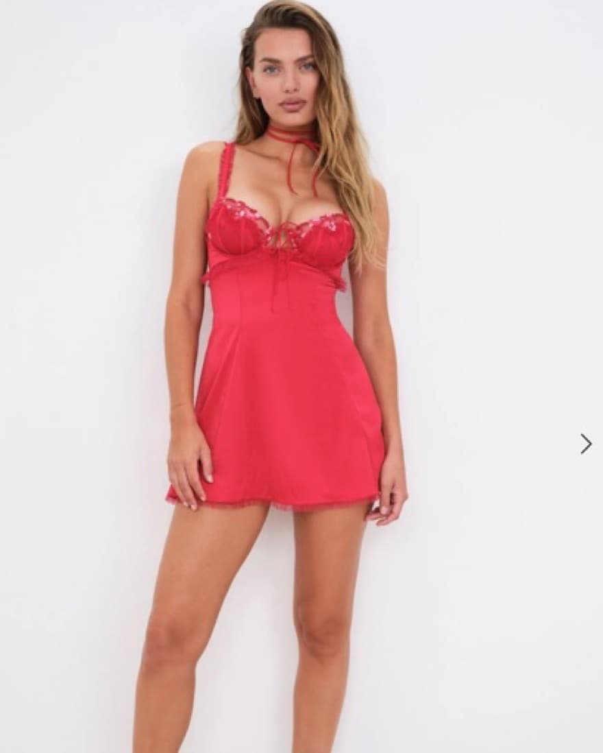 For Love And Lemons Slip Dress - Image 4