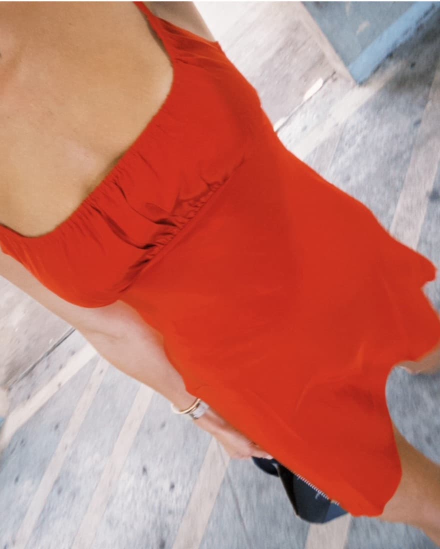 Realistation Par Mini Red Dress - Image 1