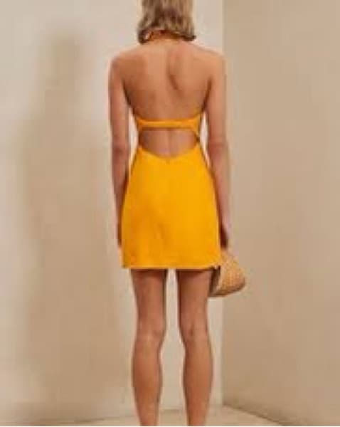 Cult Gaia Rumi Halter Backless Dress  - Image 2