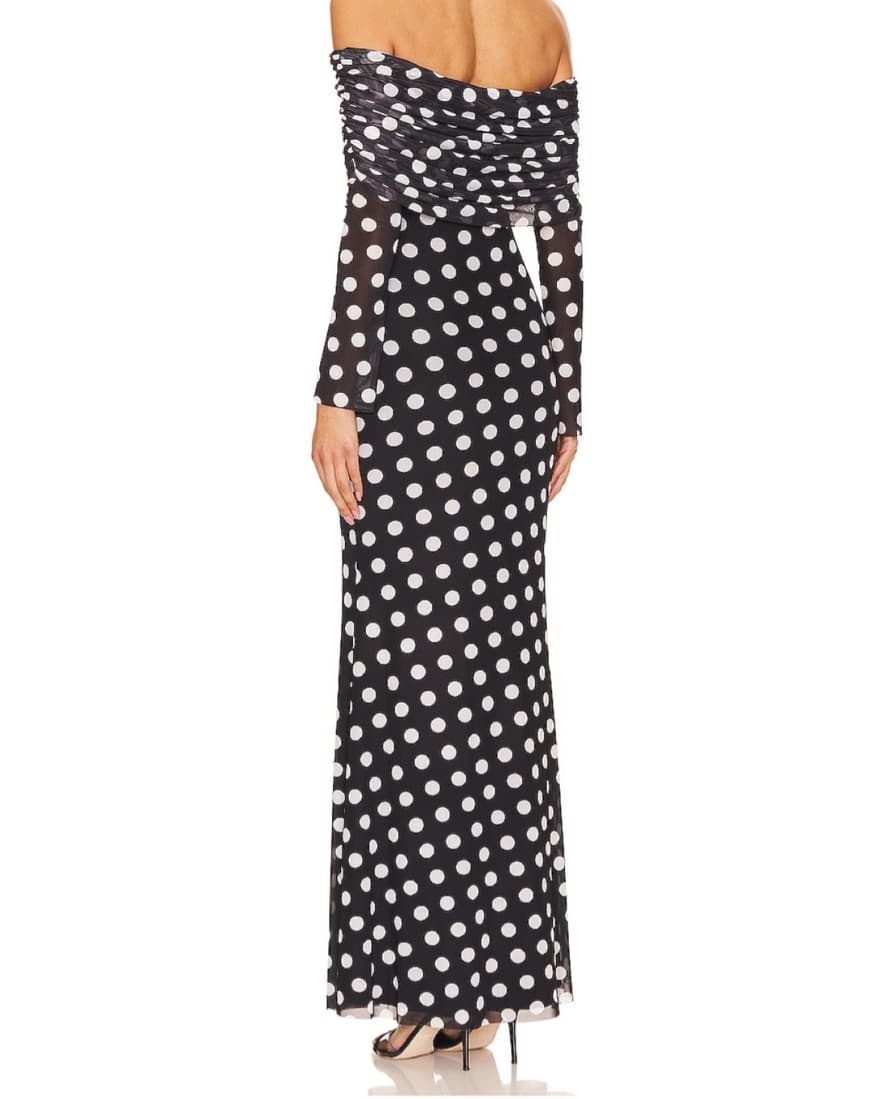 Thelma Polka Dot Dress - Image 5