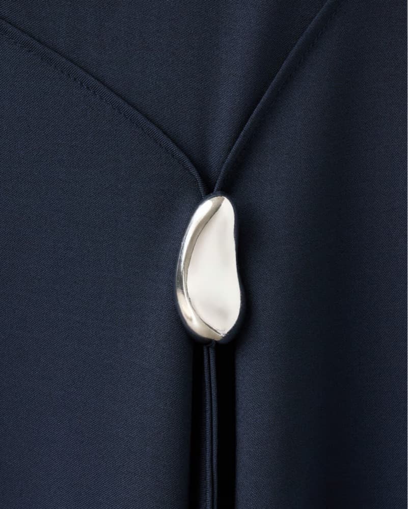 A-LINE DRESS WITH METAL EMBELLISHMENT - Image 4