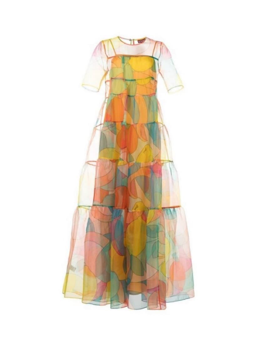 Staud Multi Color Hyacinth Dress - Image 2