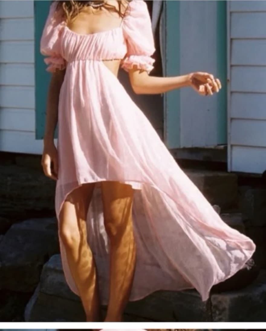 For Love And Lemons Pink Princess Dress - Image 1