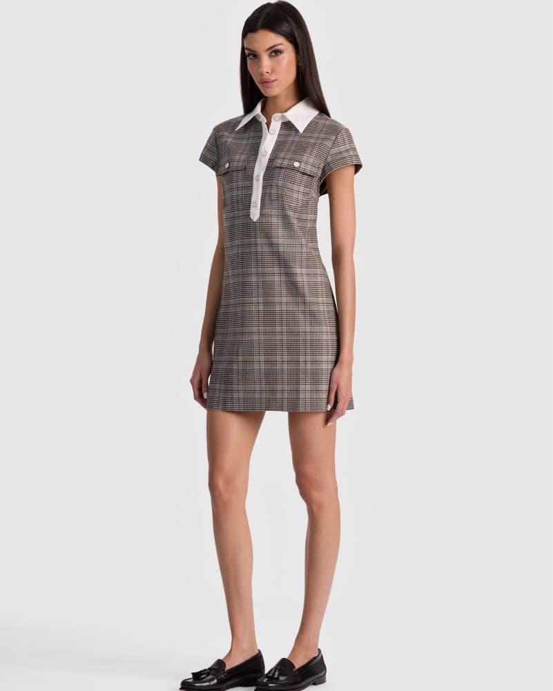 alice + olivia plaid dress - Image 2