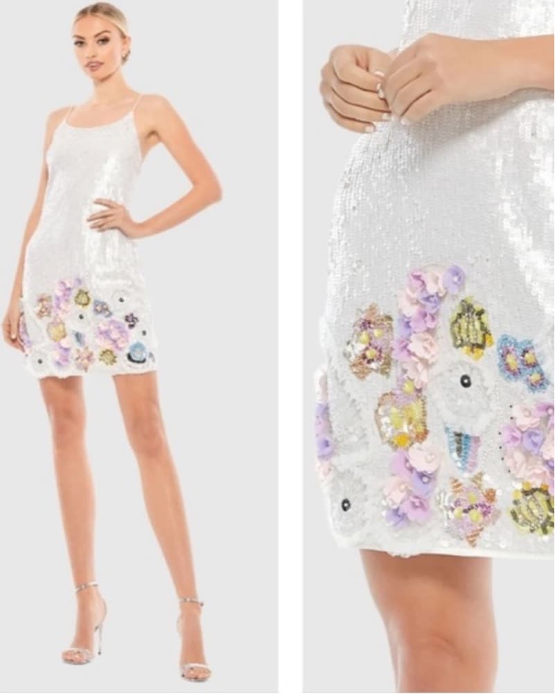 Mac Duggal Embellished Dress - Image 1