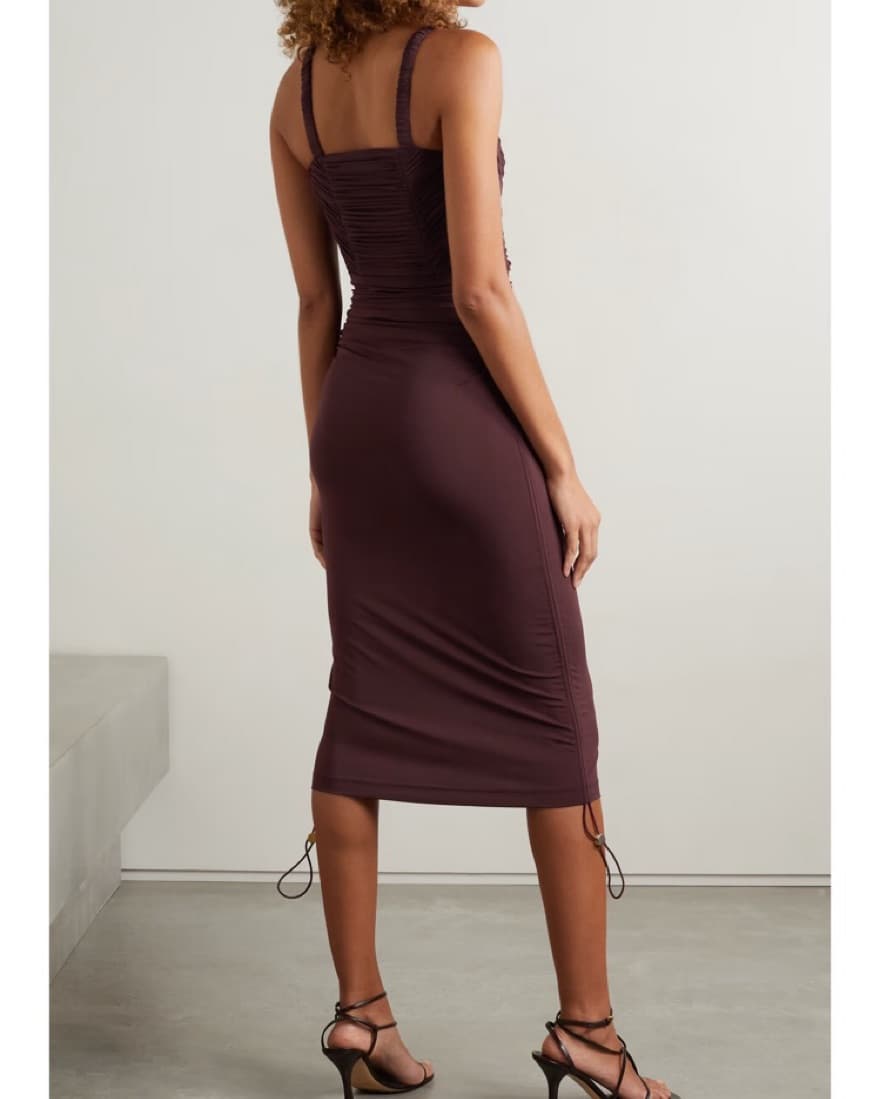 Dion Lee Smocked Doric Corset Dress  - Image 5
