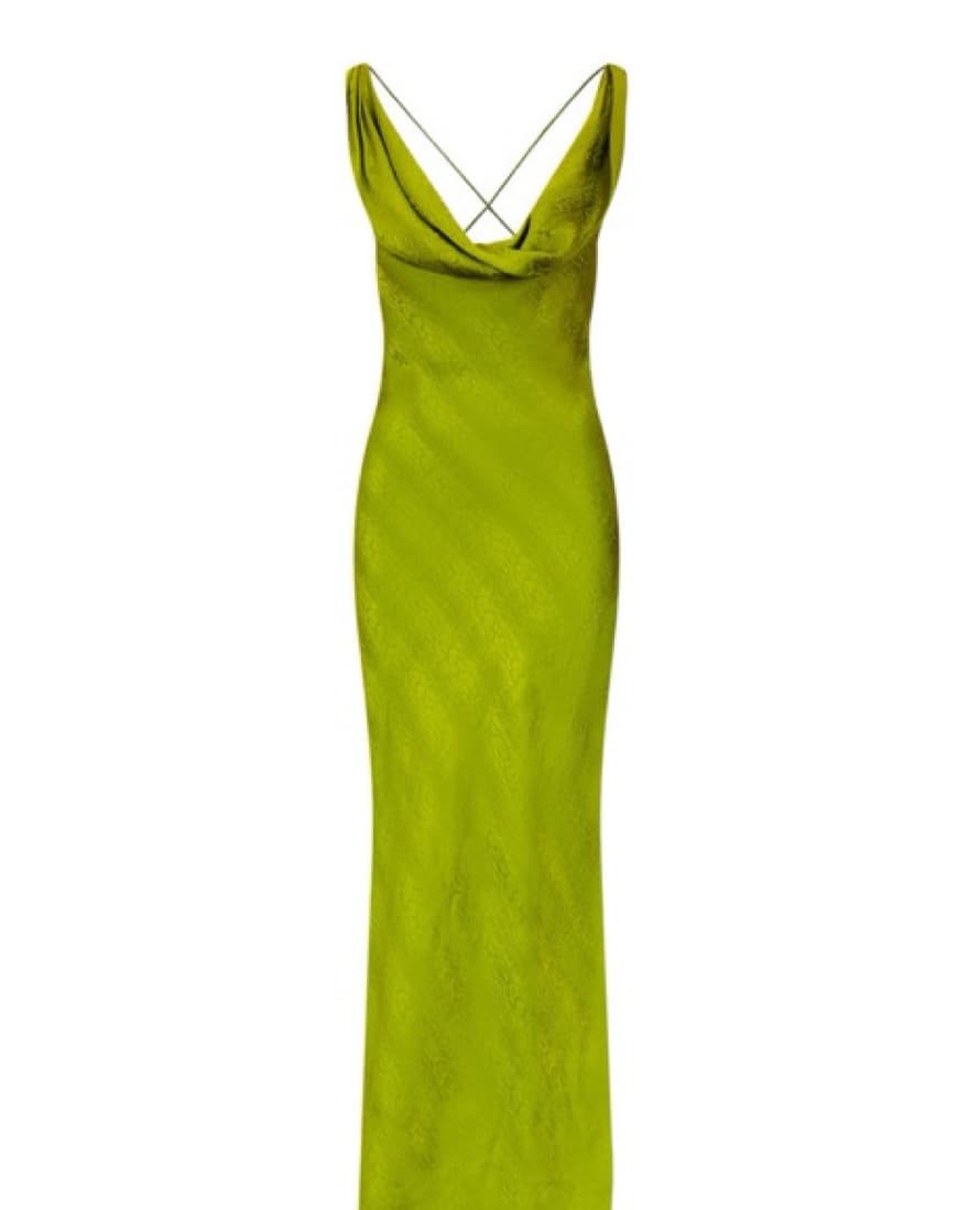 Rat & Boa Navarra Dress Lime  - Image 4
