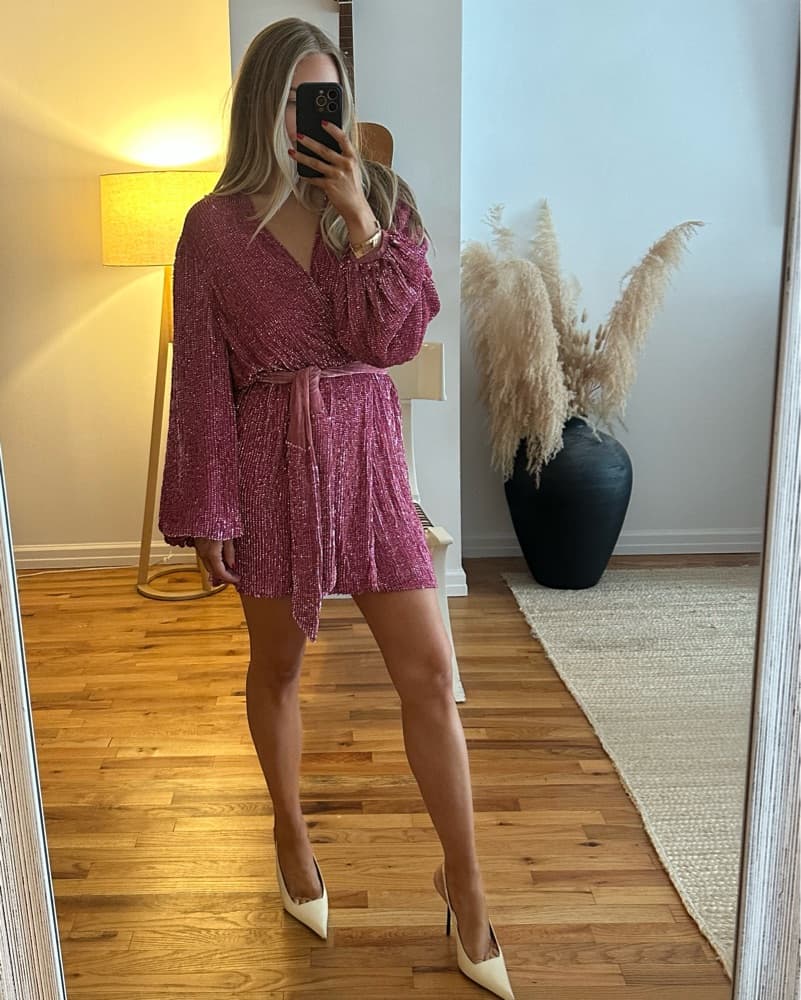 Sparkle Mini Dress - Image 2
