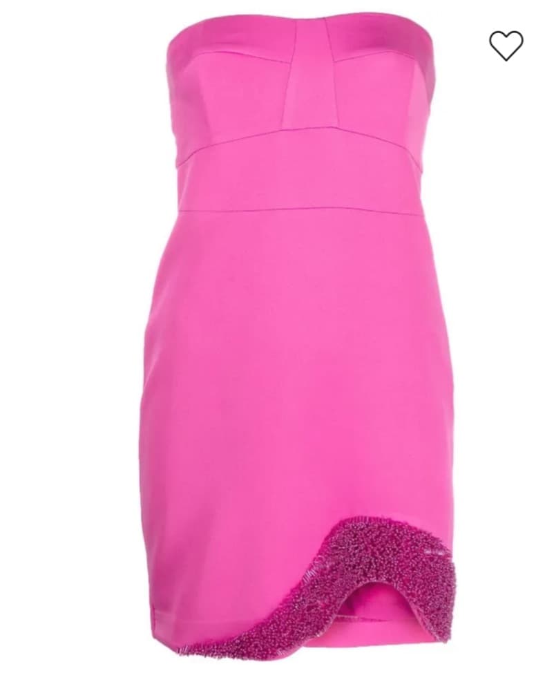 Patrizia Pepe Pink Mini Dress - Image 2