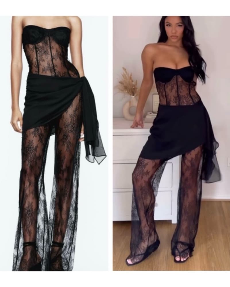 Lace Corset Jumpsuit - Image 4