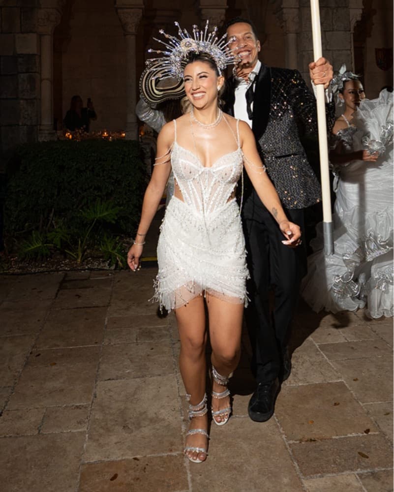 Custom Reception Mini Dress - Image 5