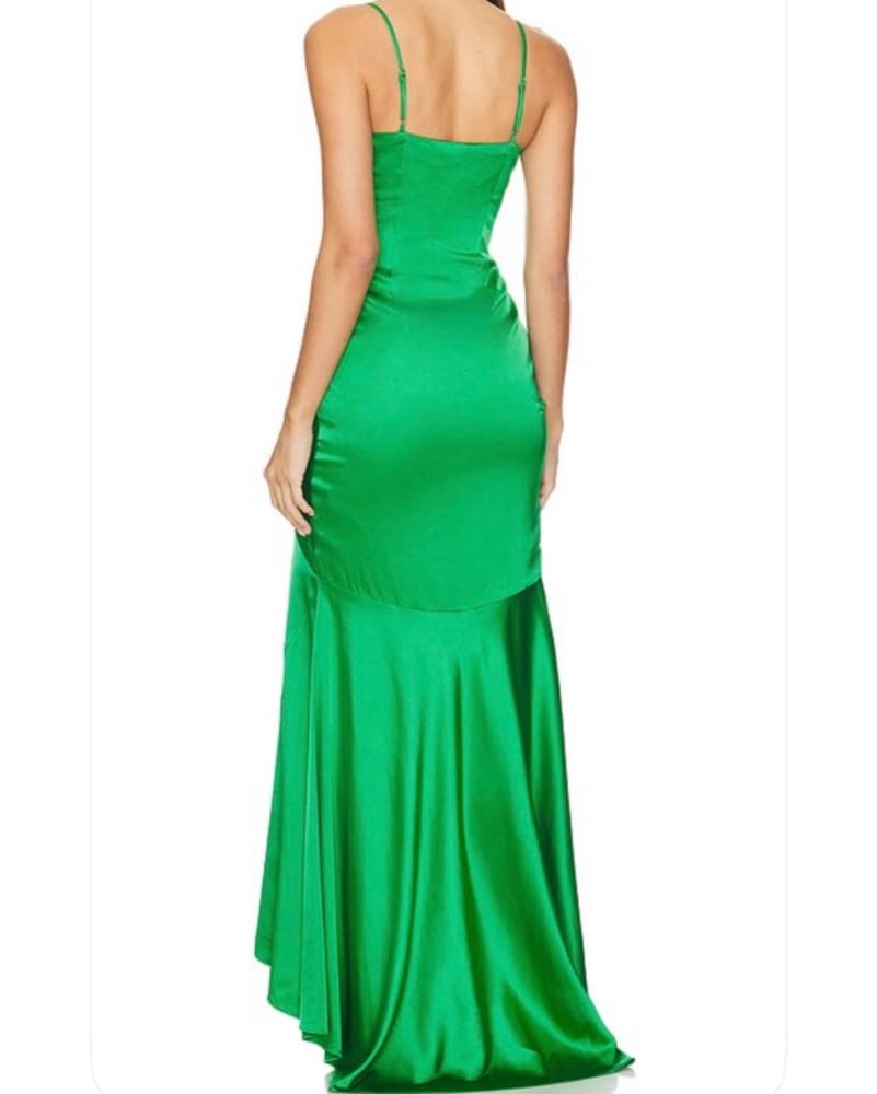 Lovers & Friends High/Low Green Gown - Image 2