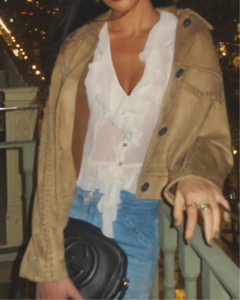 Zara Suede Jacket - Image 1