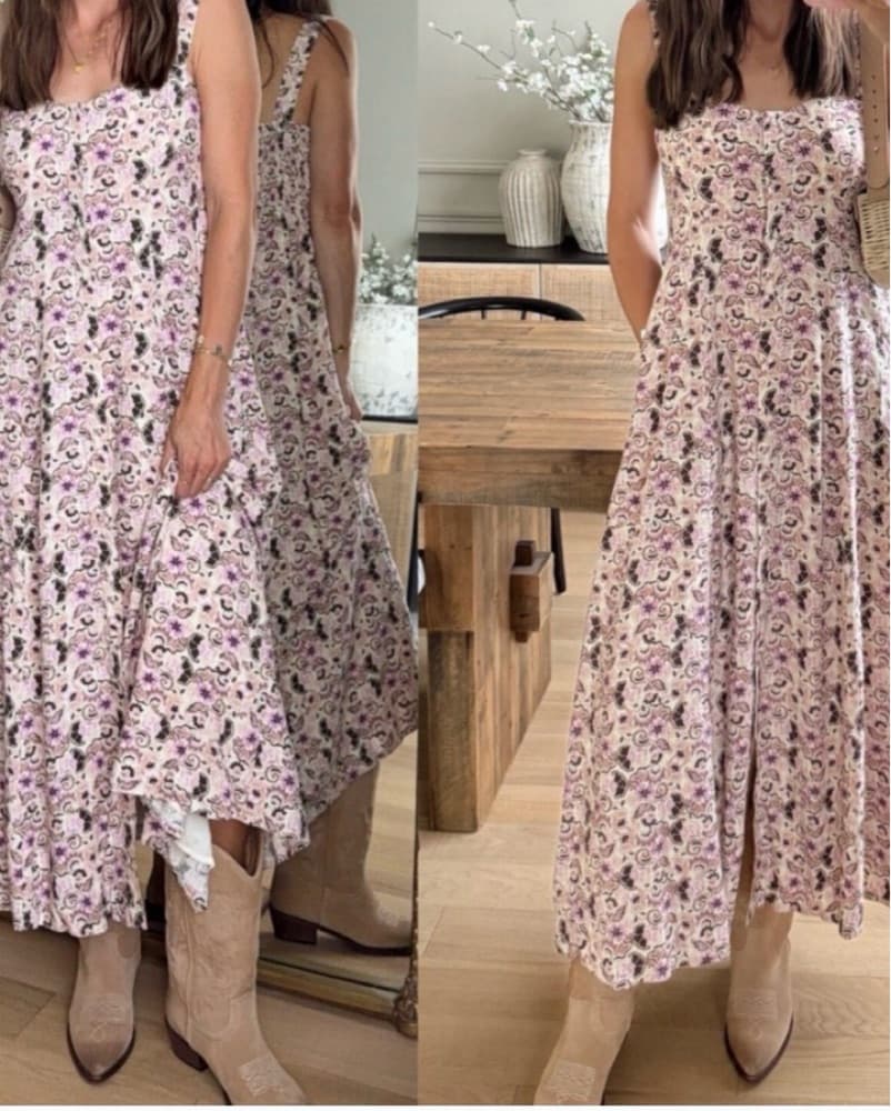 Floral Maxi Dress - Image 1