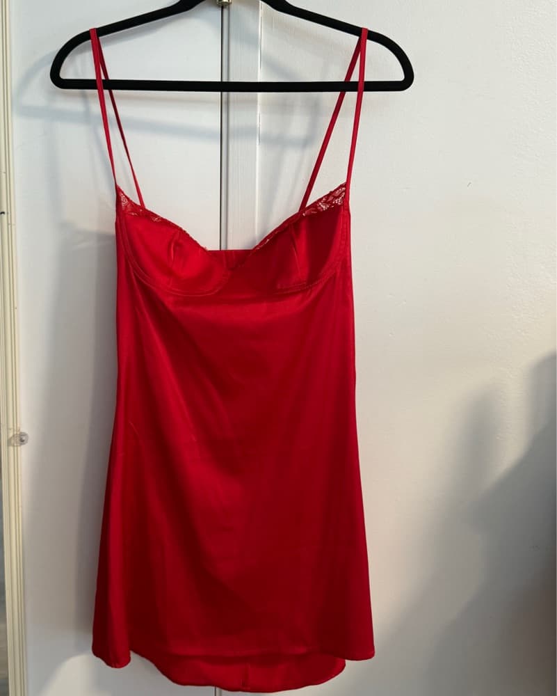 Revolve Red Mini Dress - Image 2