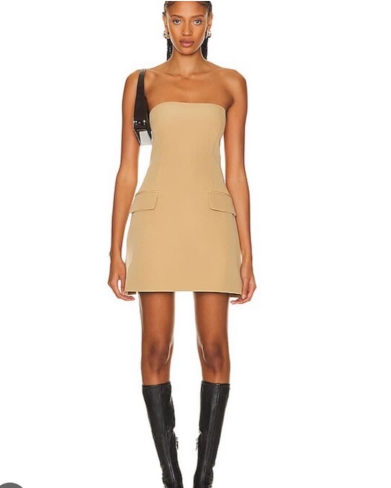 Alexis Cynthia Mini Strapless Dress  - Image 1