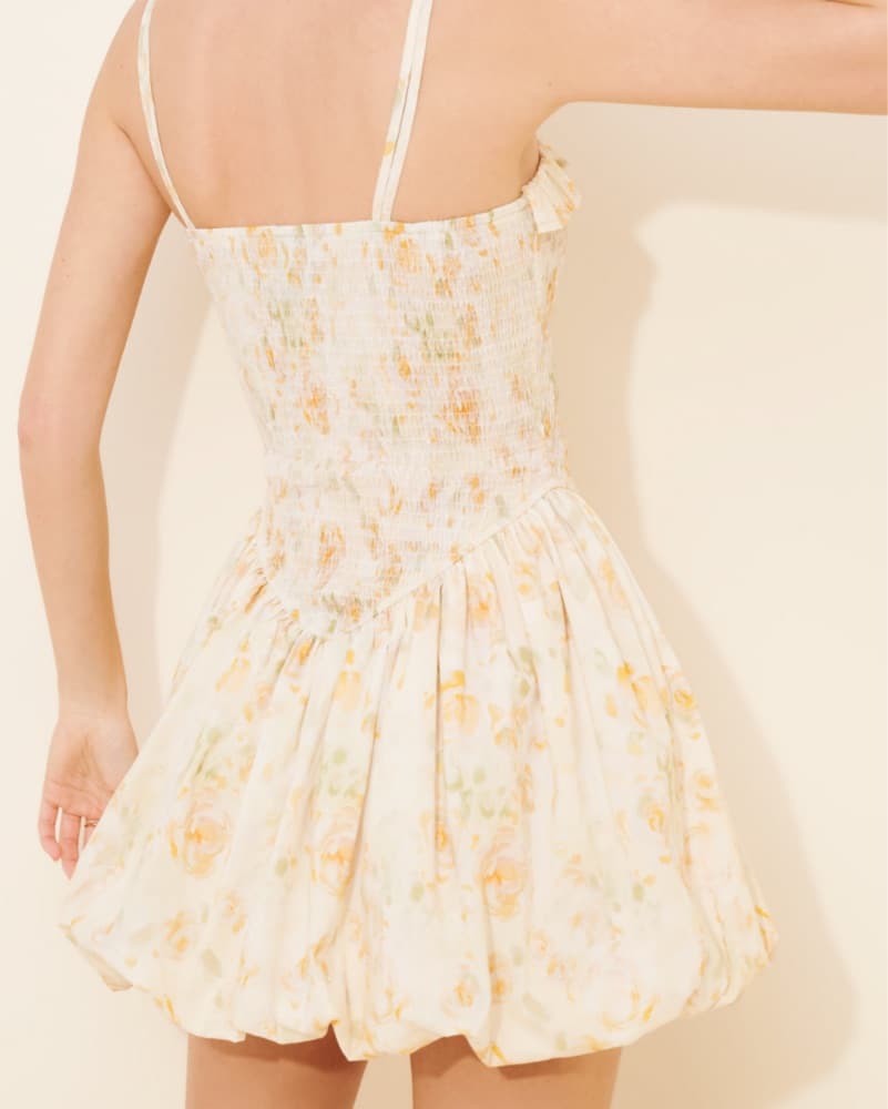 Bubble Hem Mini Dress - Image 3