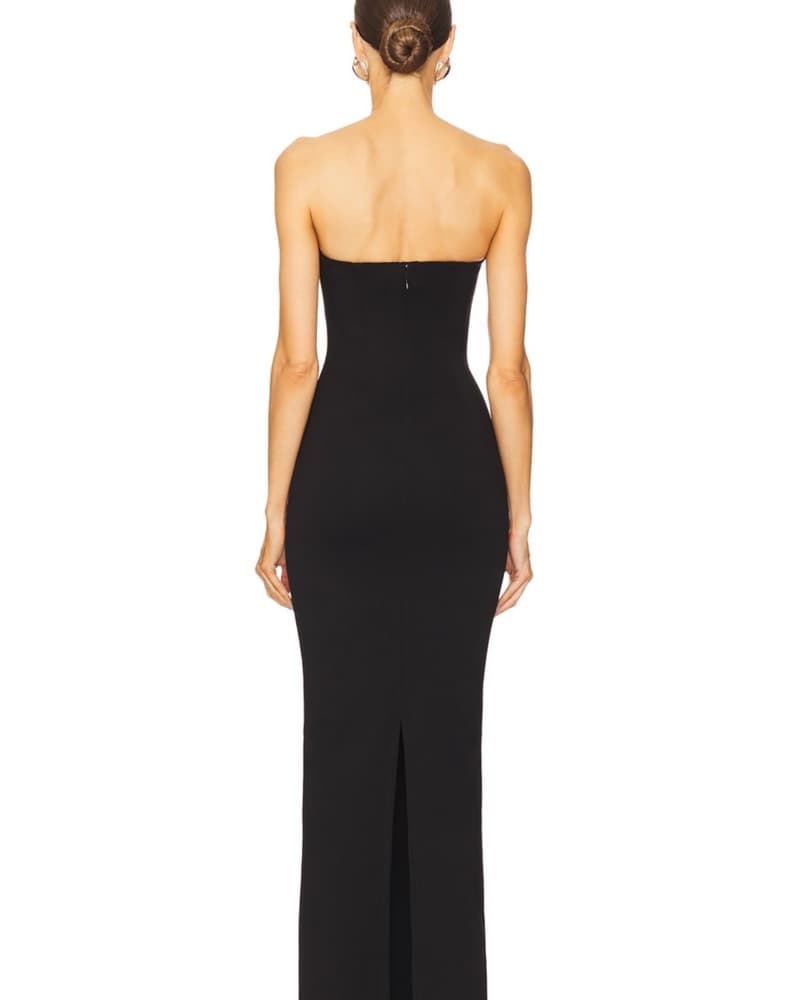 MICHAEL COSTELLO BRIGGS GOWN - BLACK - Image 3