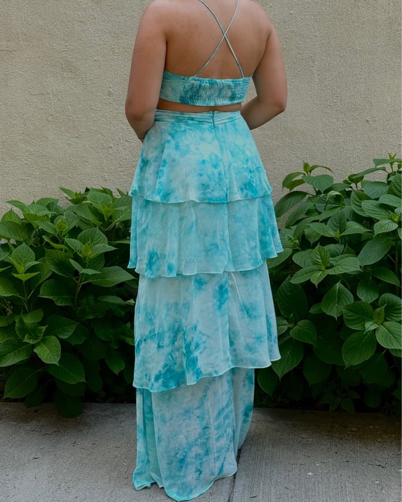 Stylish Tie-Dye Maxi Dress - Image 2