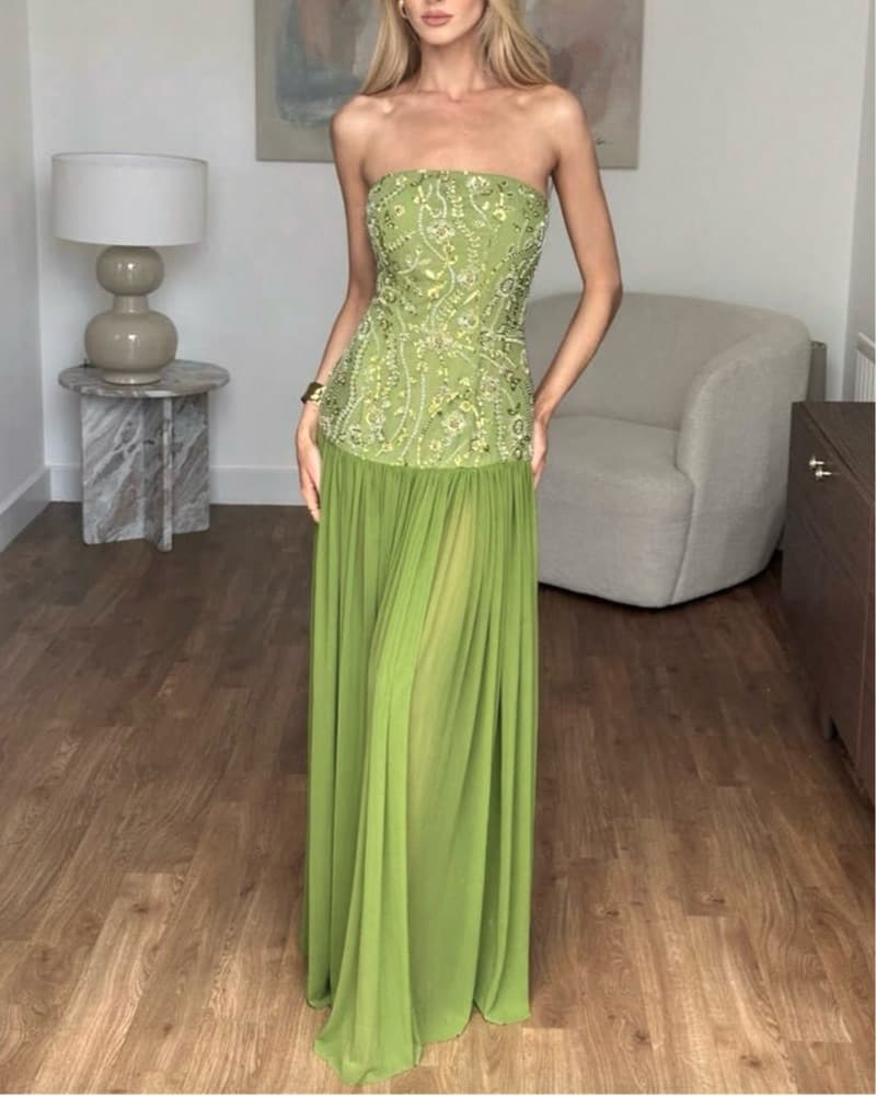 WEDDING GUEST GOWN - Image 1