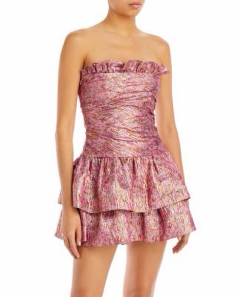 LOVE SHACK FANCY Acelin Ruffled Dress - Image 3