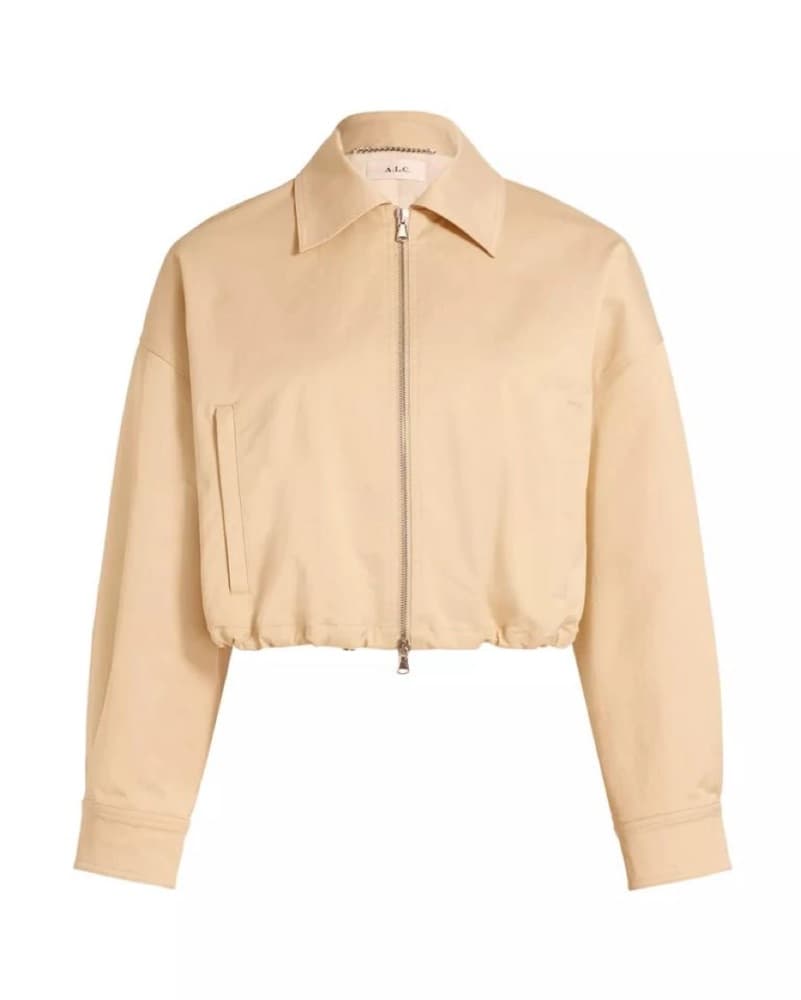 A.L.C. Harry Cropped Bomber Jacket - Image 2