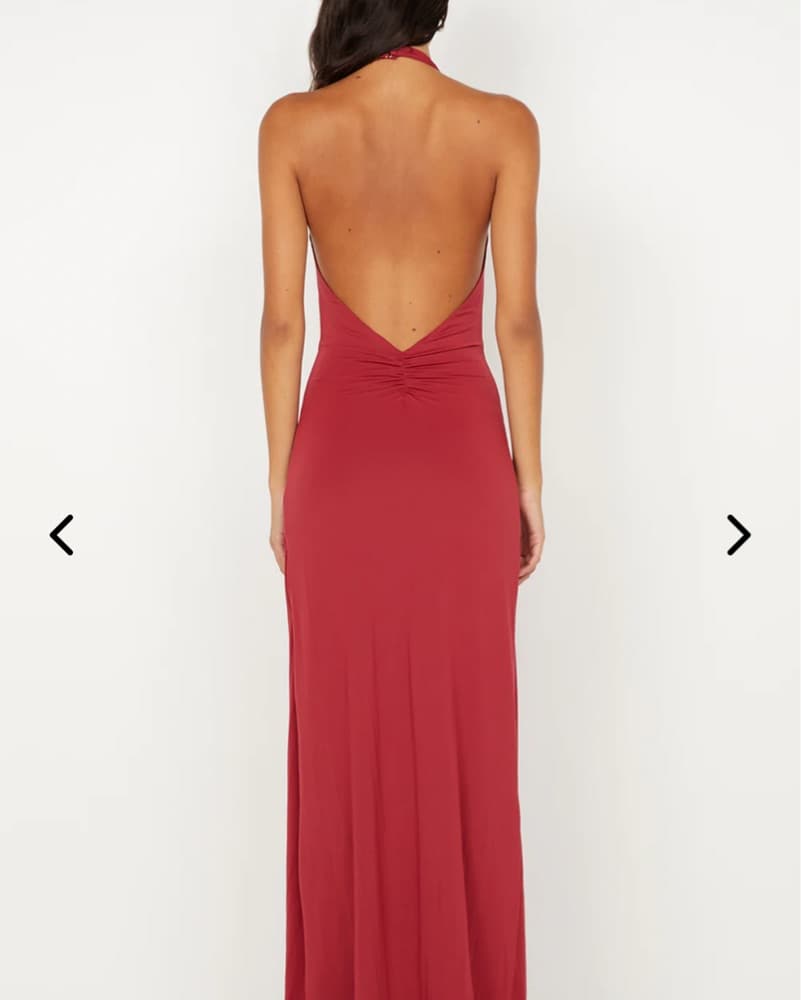 SUSIE PLUNGE MAXI DRESS - Image 2