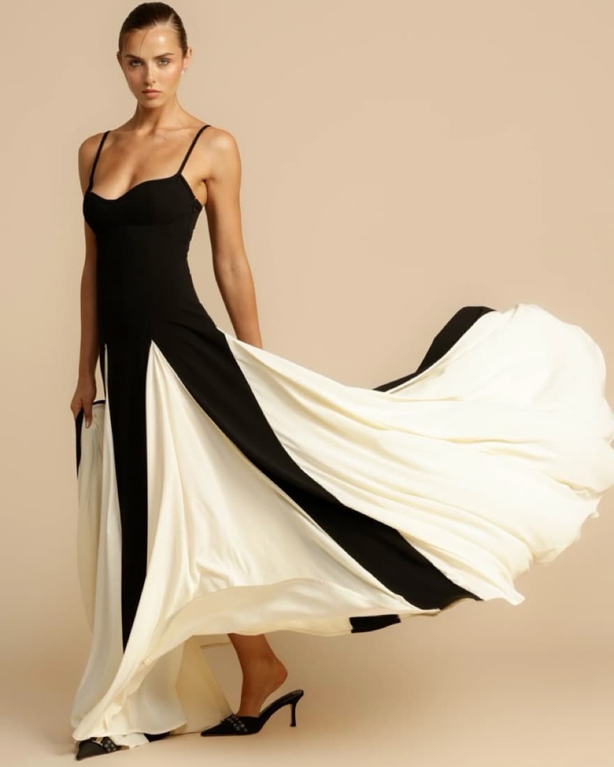 Arcina Ori Paloma Colorblock Dress - Image 6