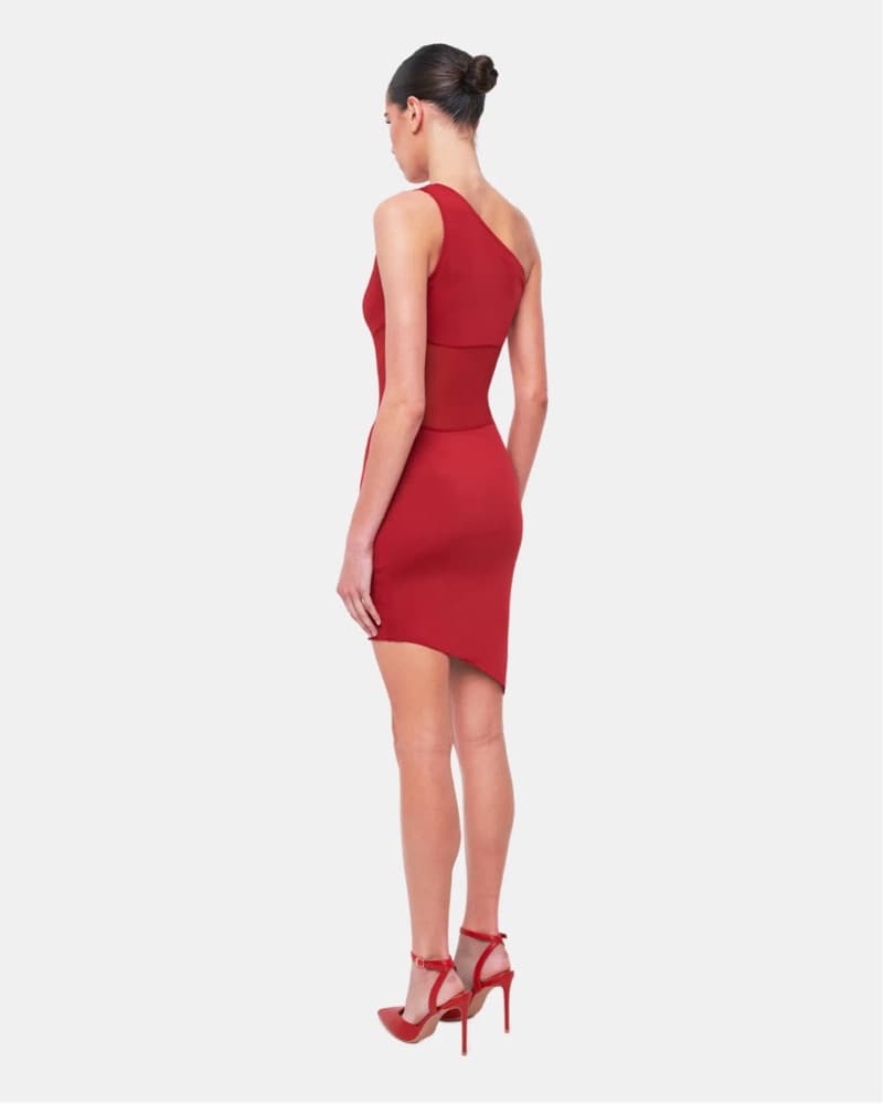 OW COLLECTION CURVE Mini Dress - Image 4