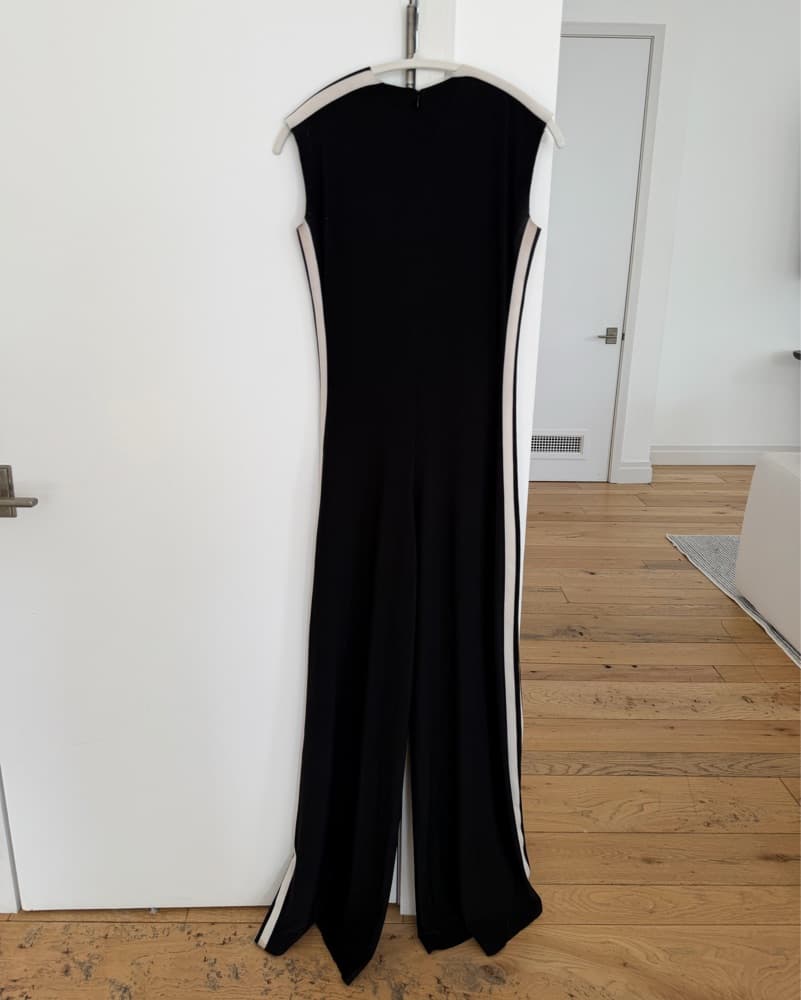 Norma Kamali Side Stripe Jumpsuit  - Image 3