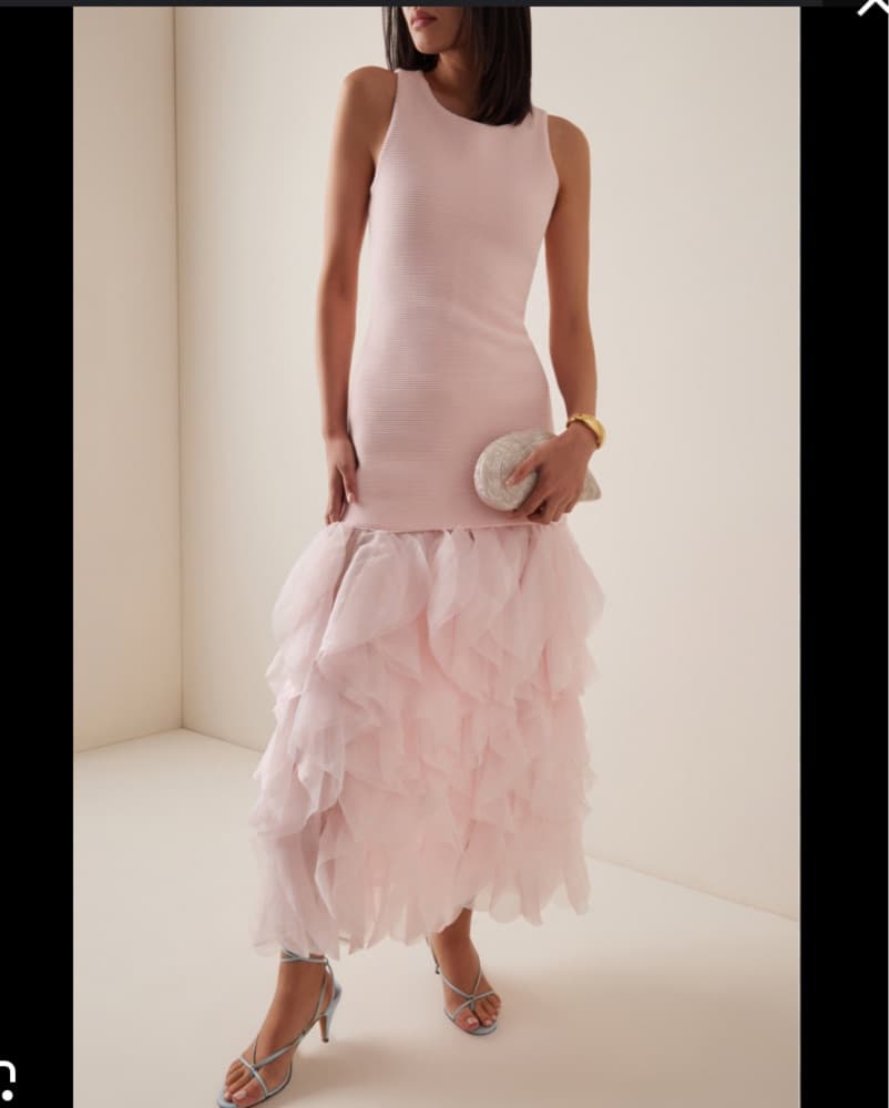 Aje Light pink Knit maxi - Image 2