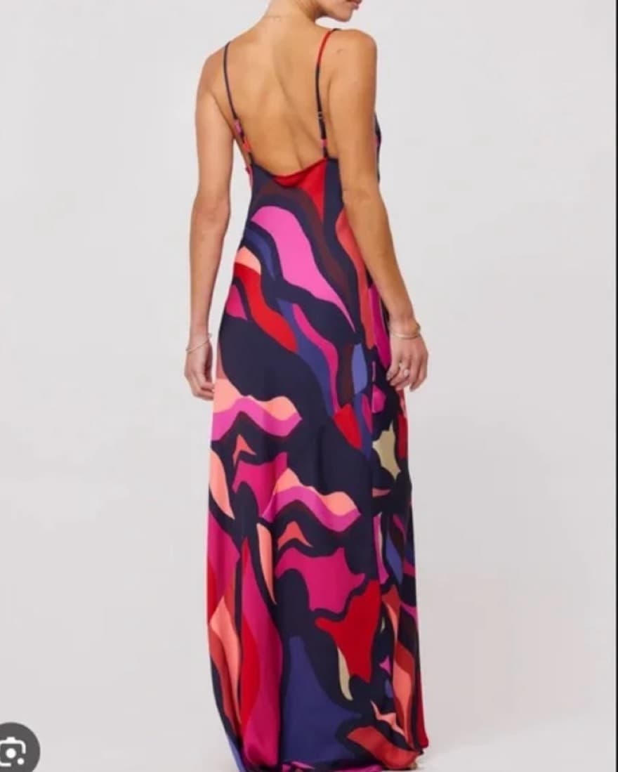 Resa Margot Maxi Dress In Picasso - Image 2