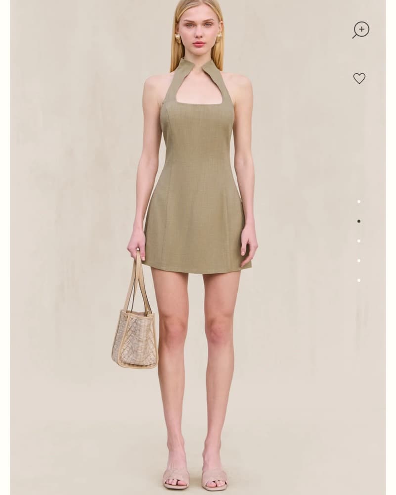 Cult Gaia Akaia Dress In Tea  - Image 1