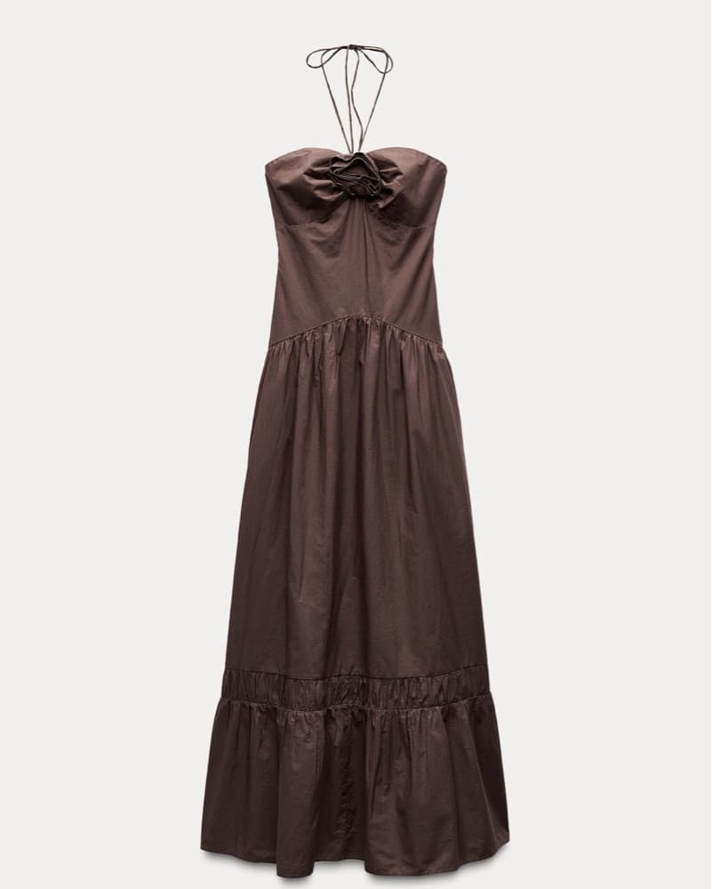 Brown Dropwaist Sundress - Image 1